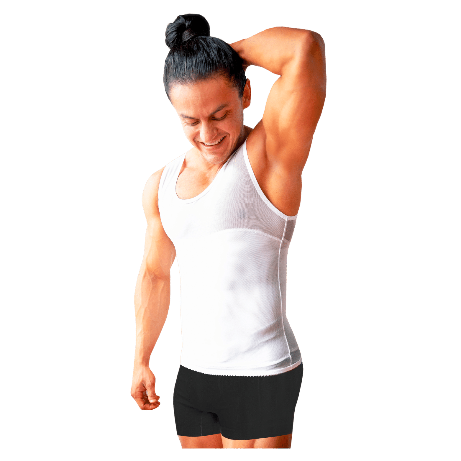 Faja Camiseta Reductora Reforzada Modeladora Para Hombre DESUÉ