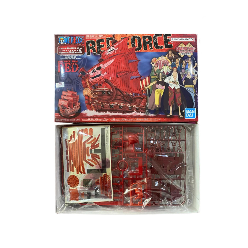 Figura One Piece - Maqueta Barco - Red Force