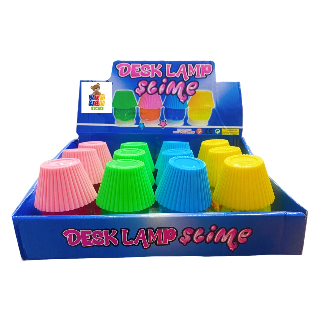 Slime Brilloso Lampara Niñas Niños Regalos Juguete Caja 12pz