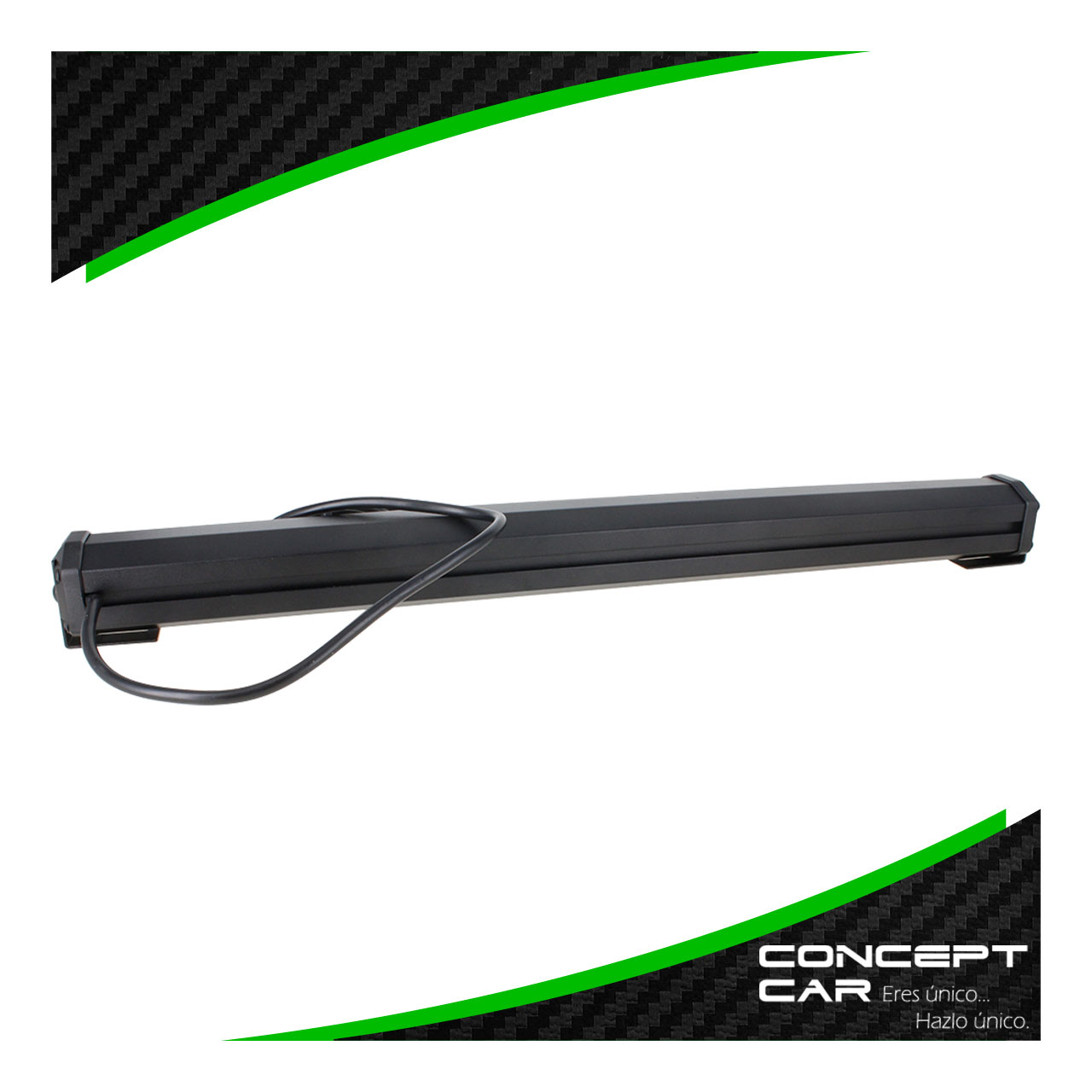 Barra Torreta Estrobo Codigo Leds Cob Policia 18 Pulg 30w