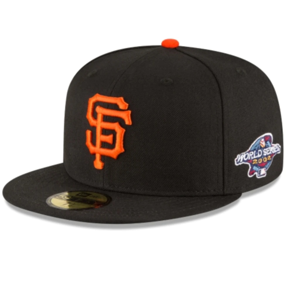 Gorra New Era Plana San Francisco Negra World Series 2002 11783649