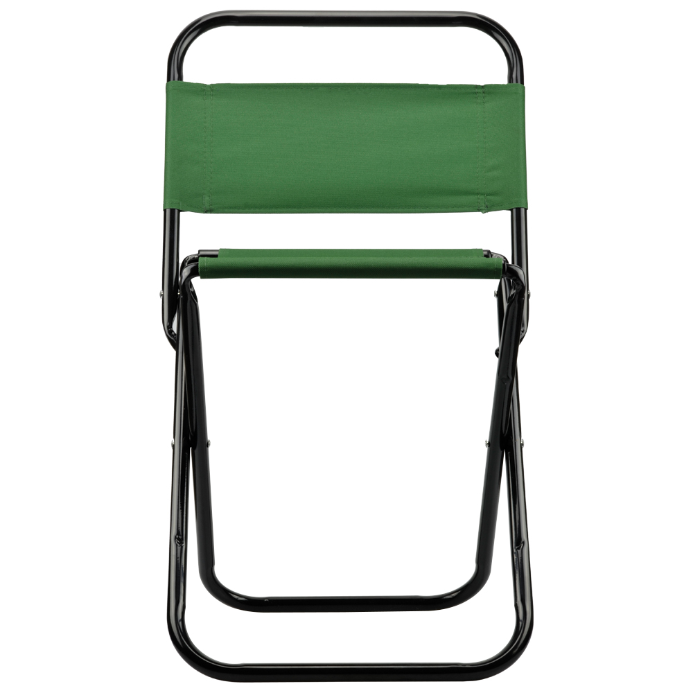 Silla Plegable Tubular 100% poliéster Sopotra hasta 90 Kg Cubierta de PVC 600 D, Doble costura