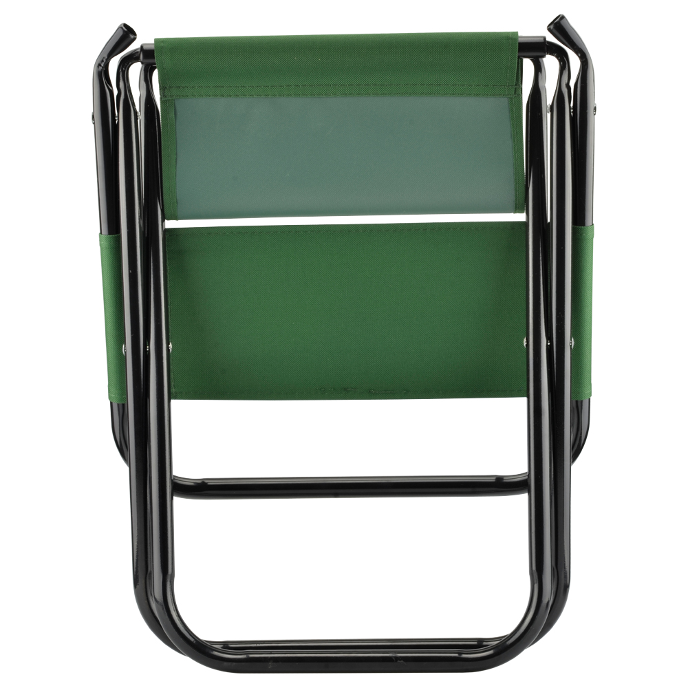 Silla Plegable Tubular 100% poliéster Sopotra hasta 90 Kg Cubierta de PVC 600 D, Doble costura
