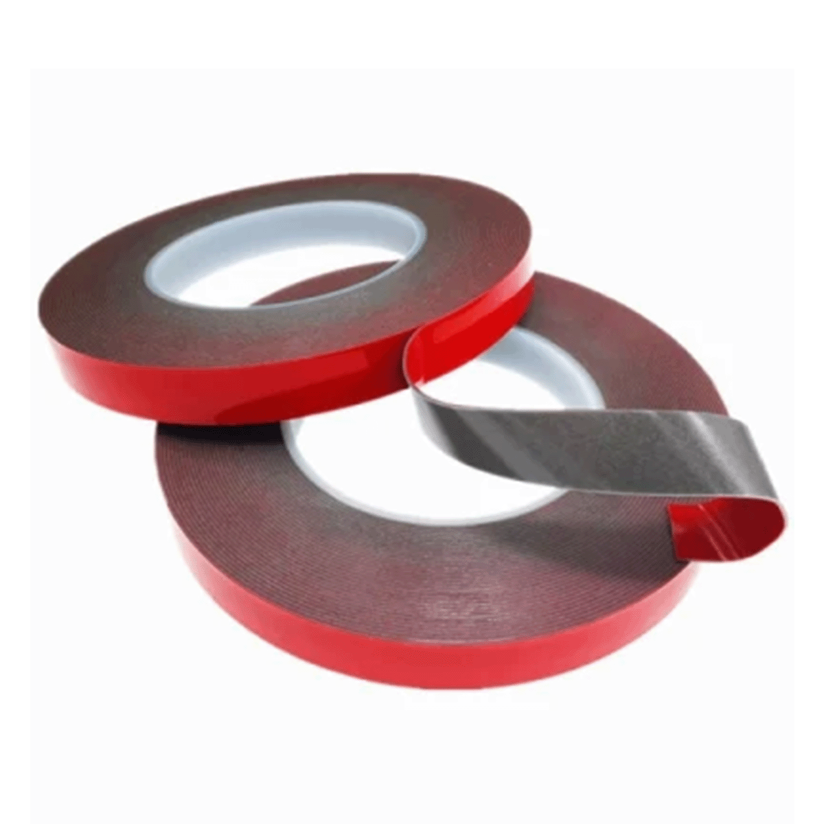 Cinta doble cara acrílica para montaje ERGY. 1/4" (6 mm) x 33 m. Color gris.