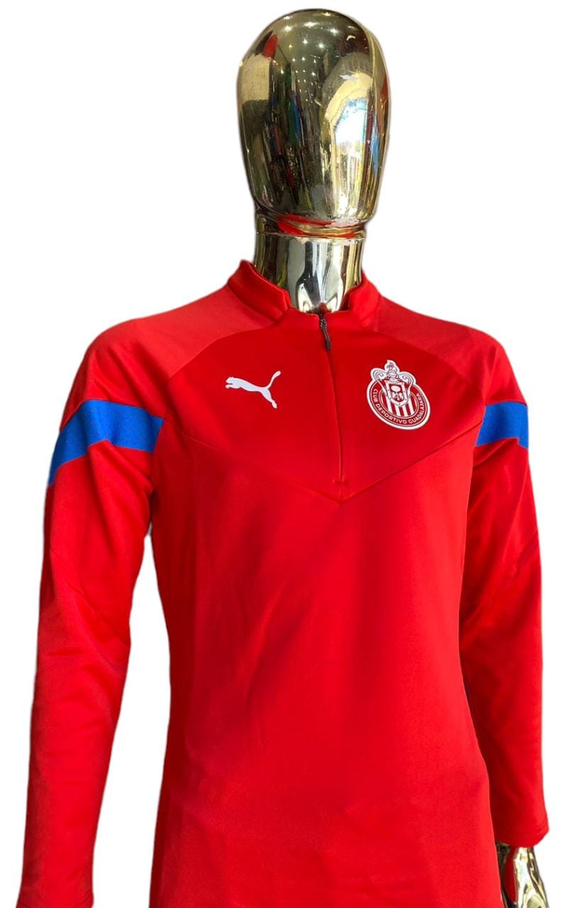 Suéter Puma Chivas Medio Cierre Training Fleece caballero