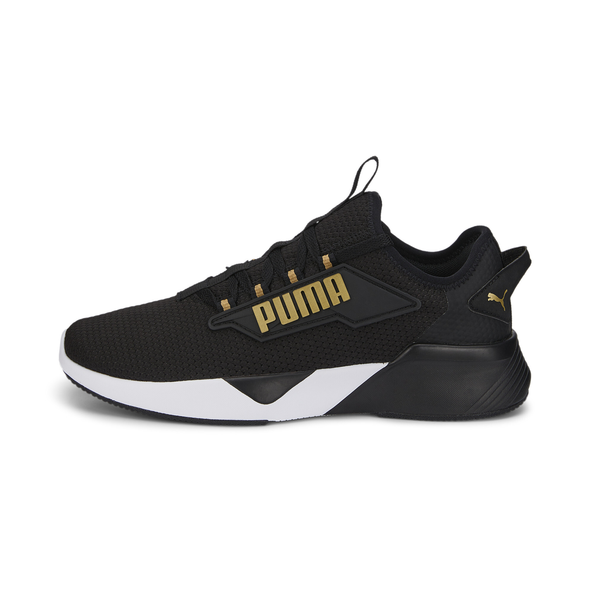 Tenis Puma Retaliate 2 Negro Dorado Mujer 376676 16