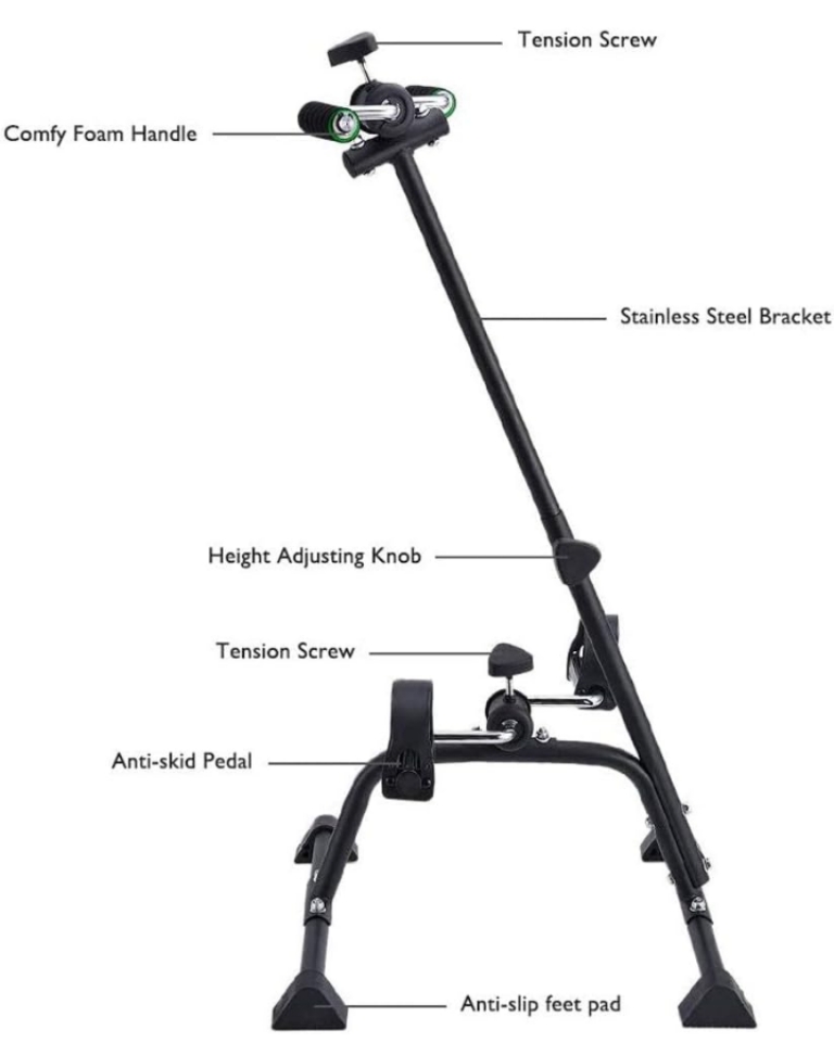 Equipo de pedales para piernas y brazos rehabilitación 