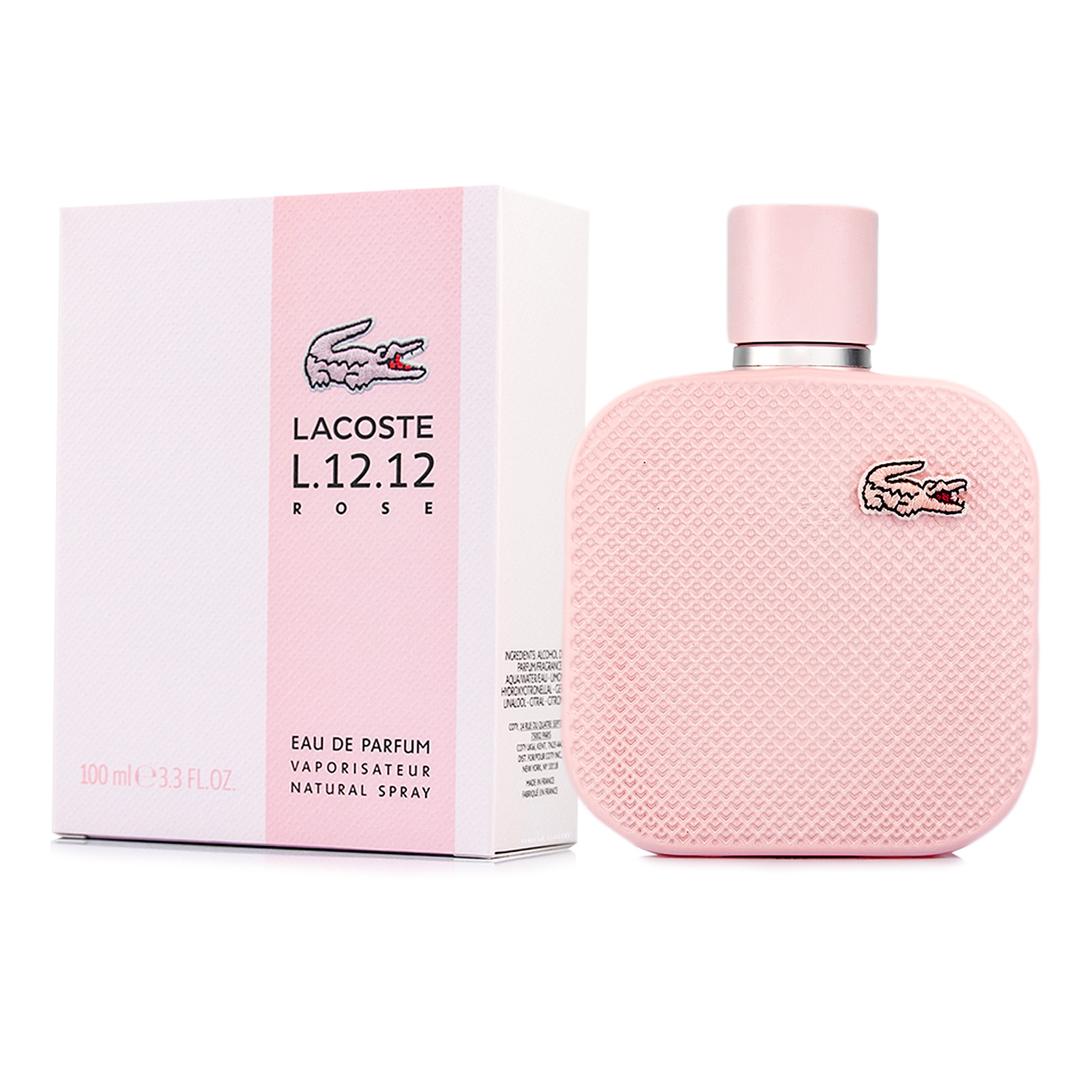 PERFUME DAMA LACOSTE L.12.12 ROSE EDP 100ML