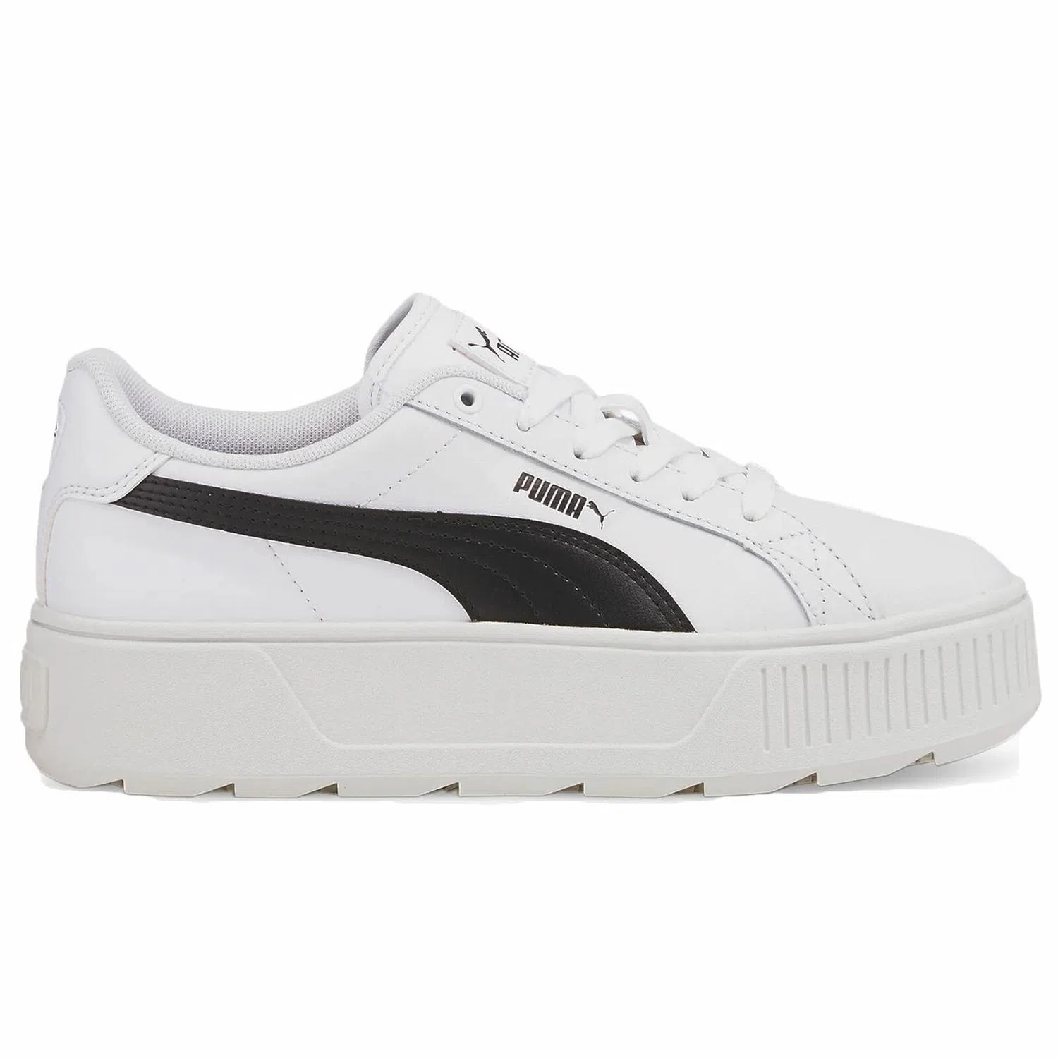 Tenis Puma Karmen Blanco Negro Mujer 384615 02