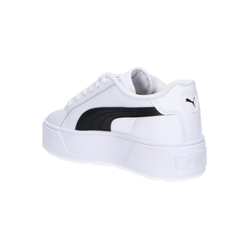 Tenis Puma Karmen Blanco Negro Mujer 384615 02