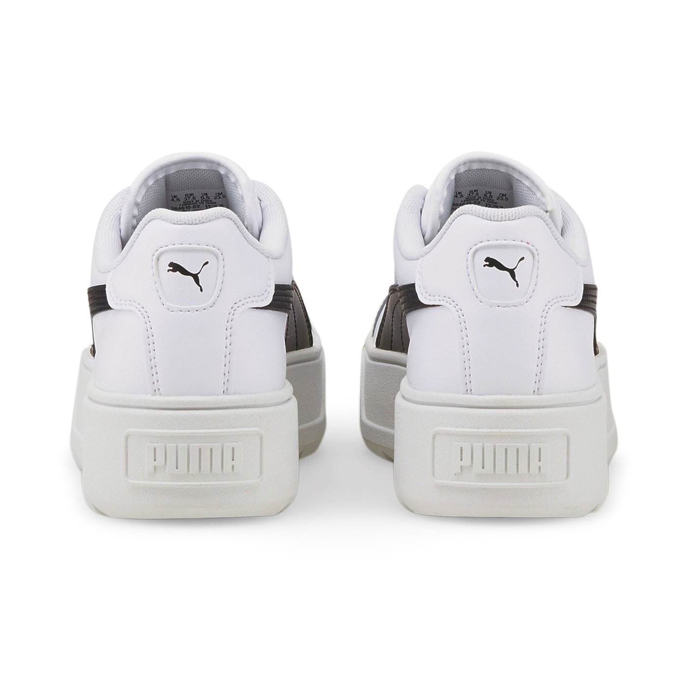 Tenis Puma Karmen Blanco Negro Mujer 384615 02