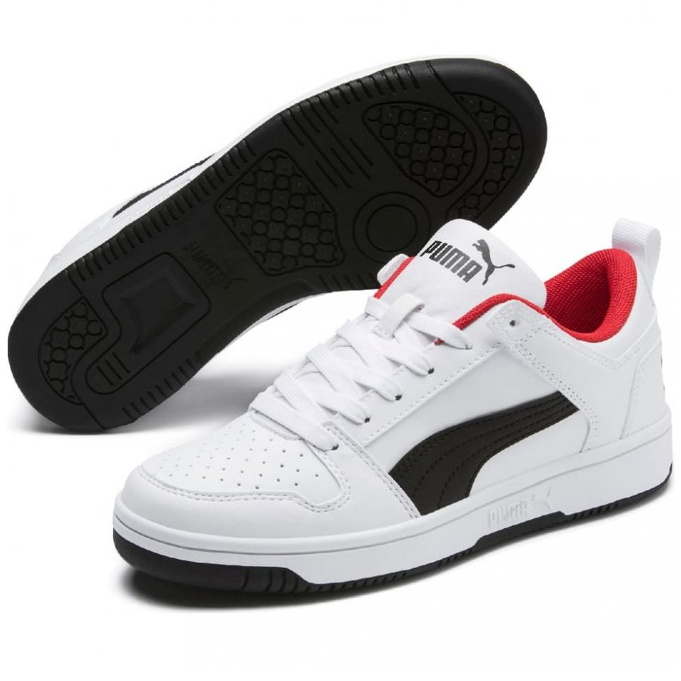 Puma blanca y negra best sale