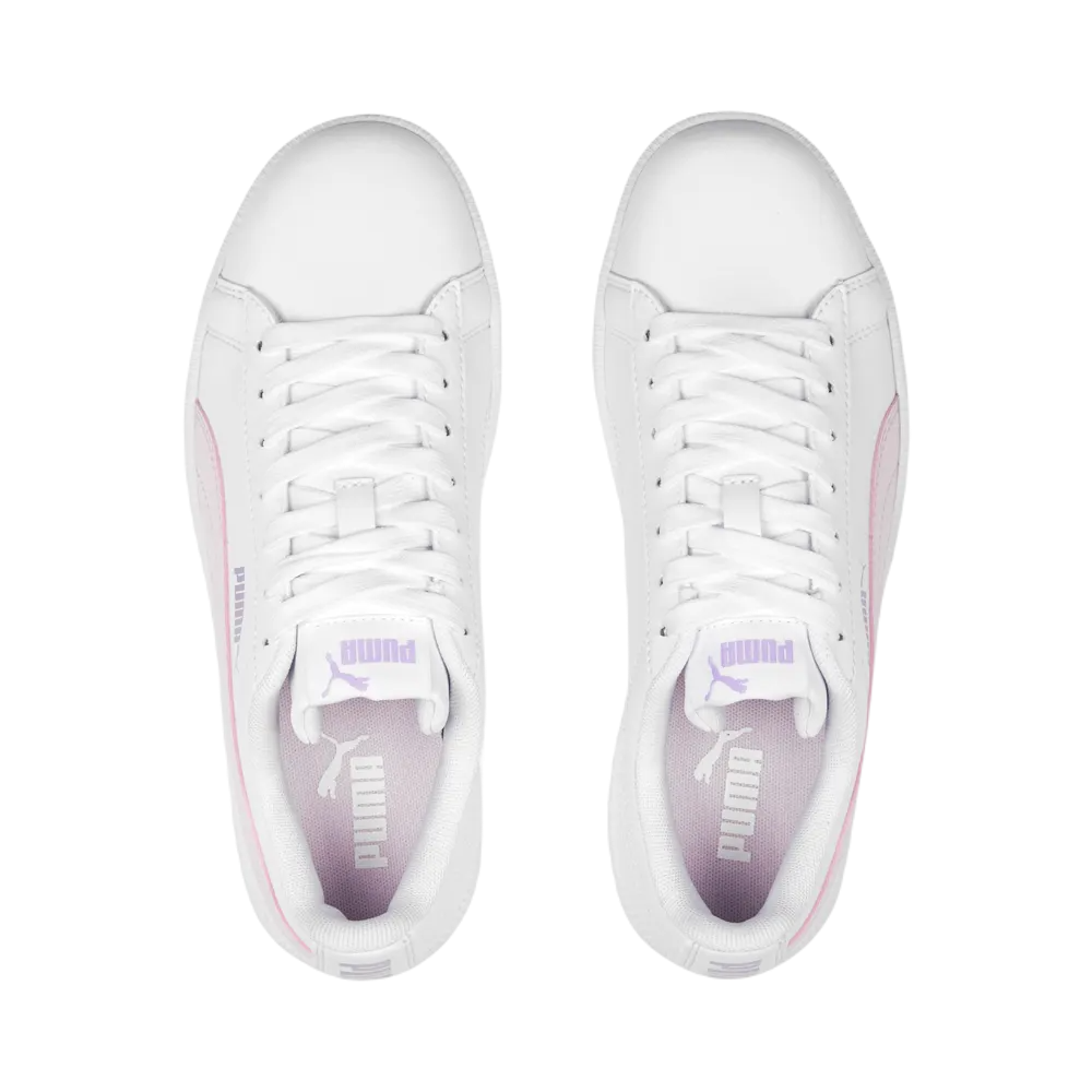 Tenis Puma Up Jr Blanco Rosa Morado Mujer 373600 28