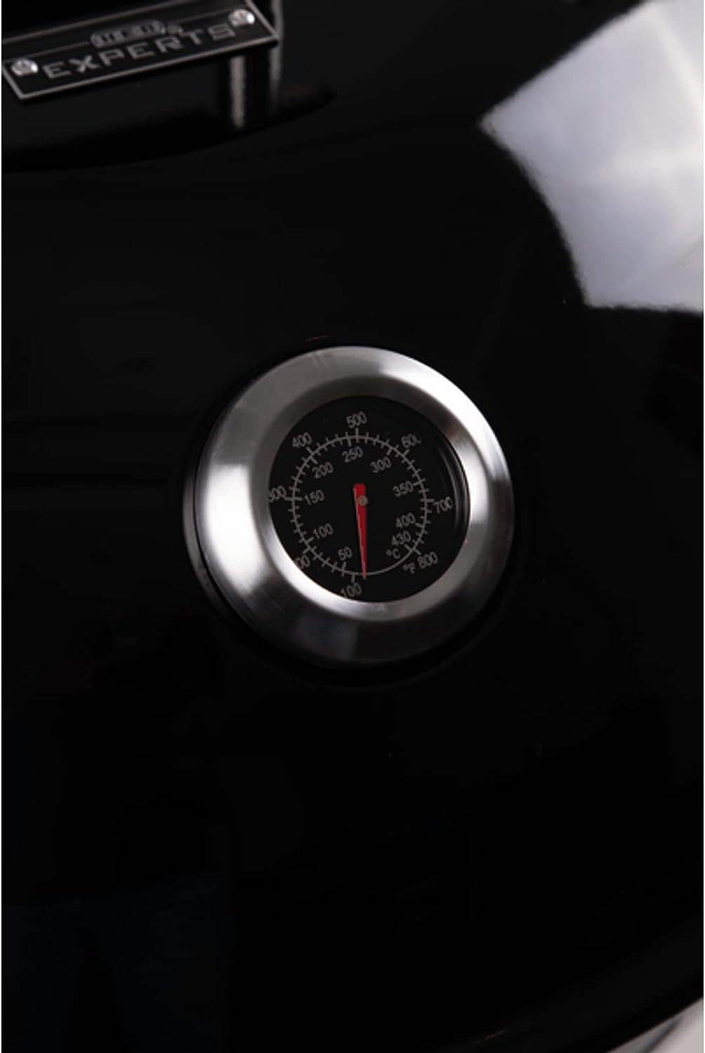 Asador de Carbón HEB EXPERTS 22"  Con Ahumador Y Termómetro