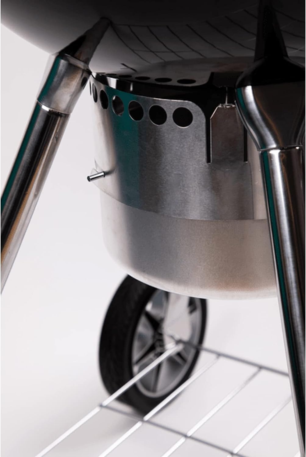 Asador de Carbón HEB EXPERTS 22"  Con Ahumador Y Termómetro