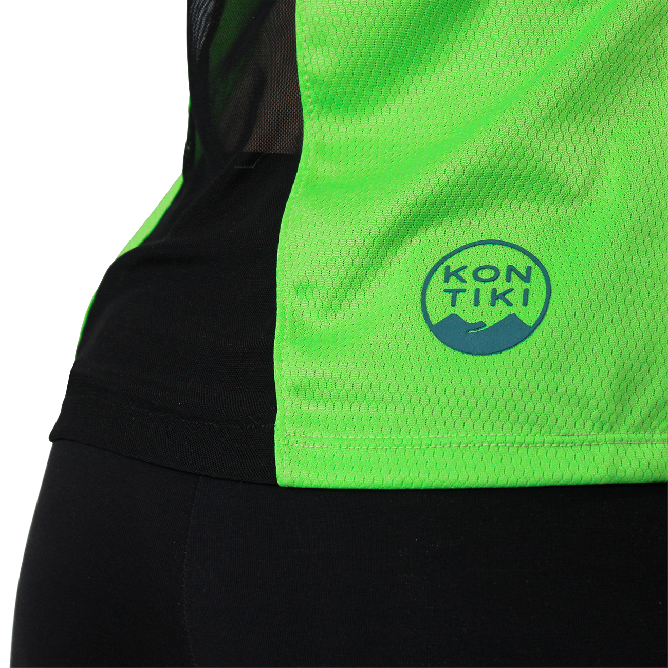 Playera Verde para Mujer Blusa Tank-Top Runner Escalada Gym KON TIKI Tulum GN-X