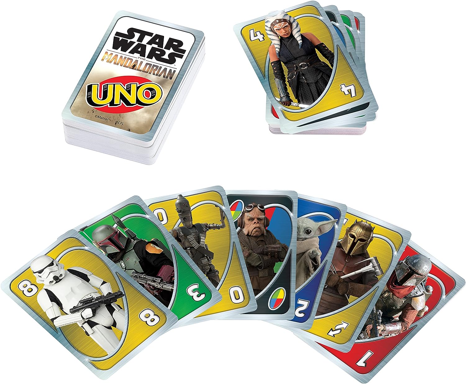 UNO Star Wars the Mandalorian cartas