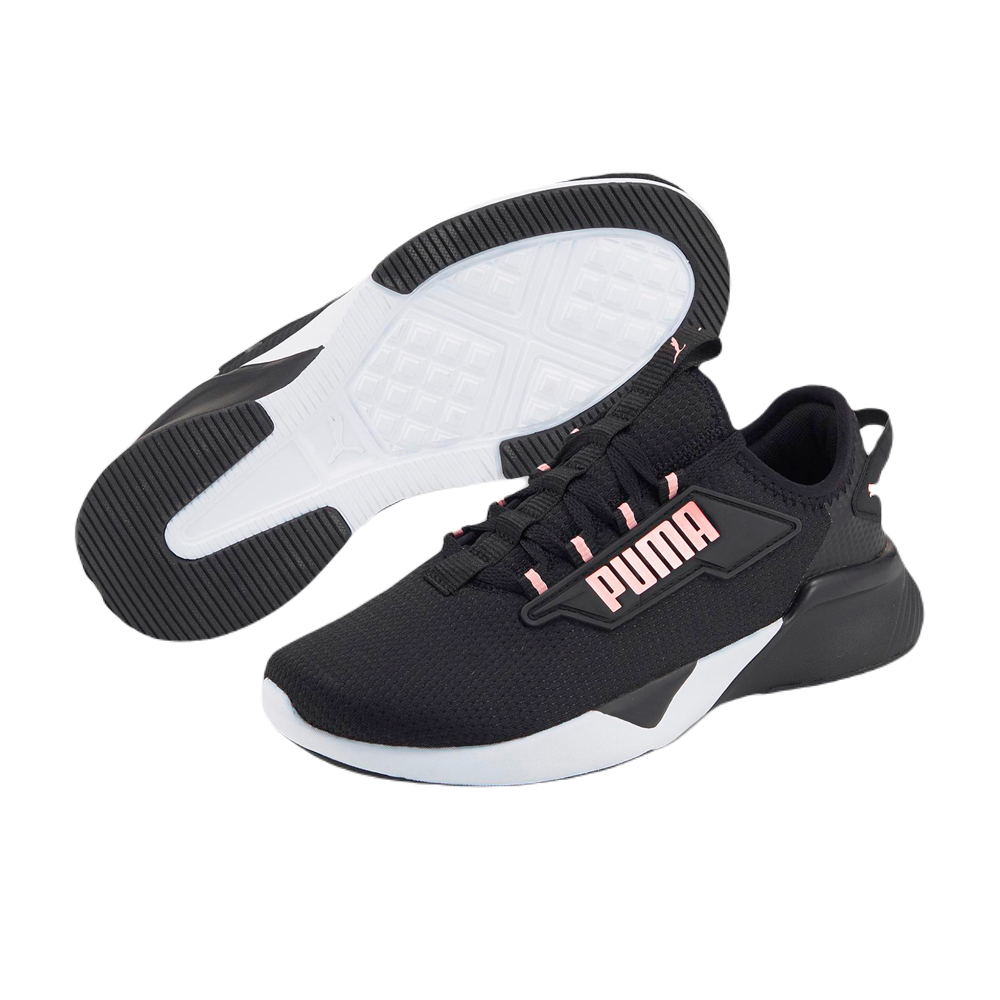 Tenis puma negro online con rosa