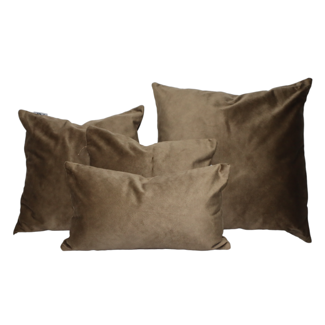 Cojín Polanco Latte con Relleno Premium 60x60