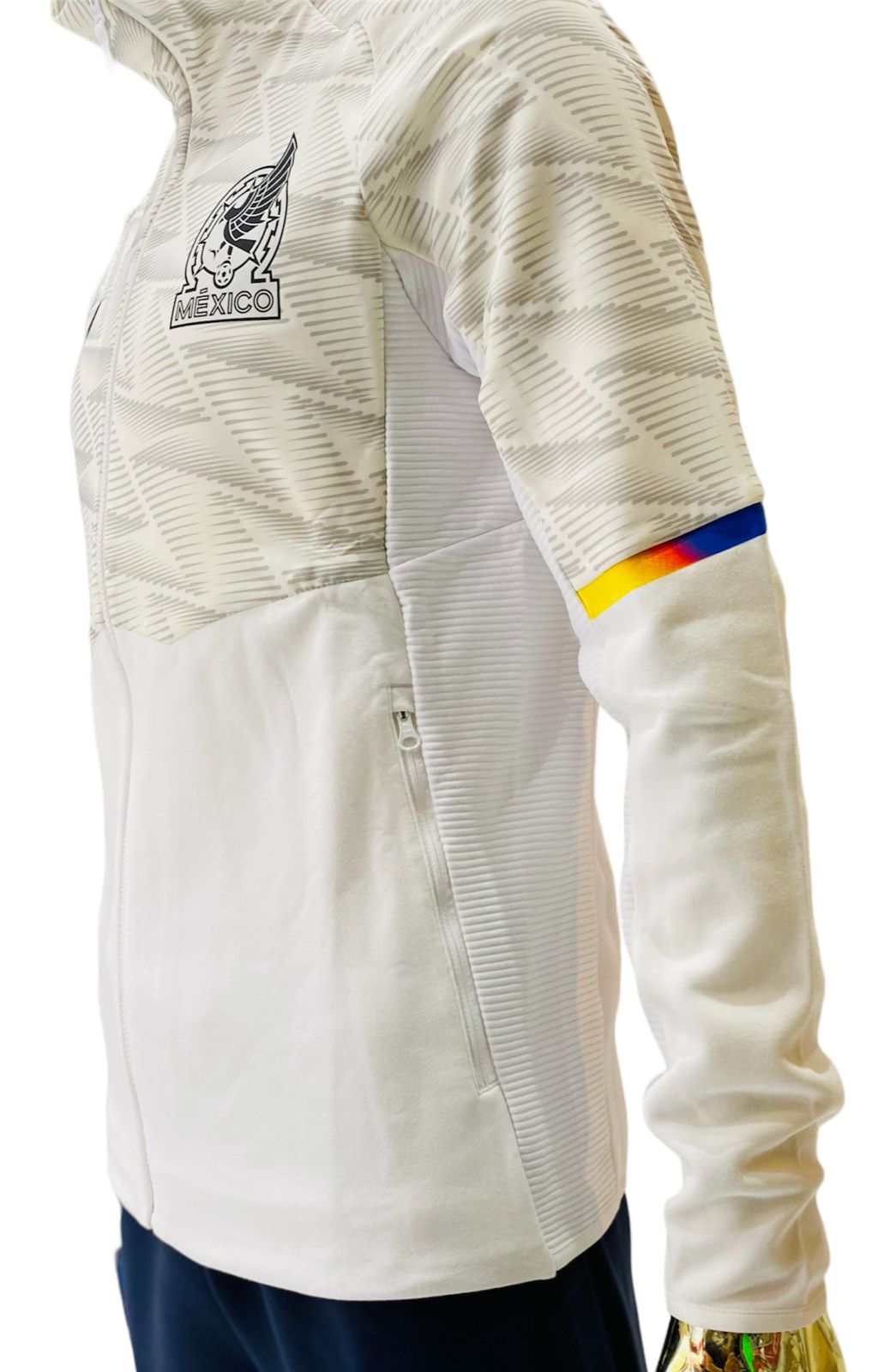 Chamarra con gorro de viaje Selección de México Caballero