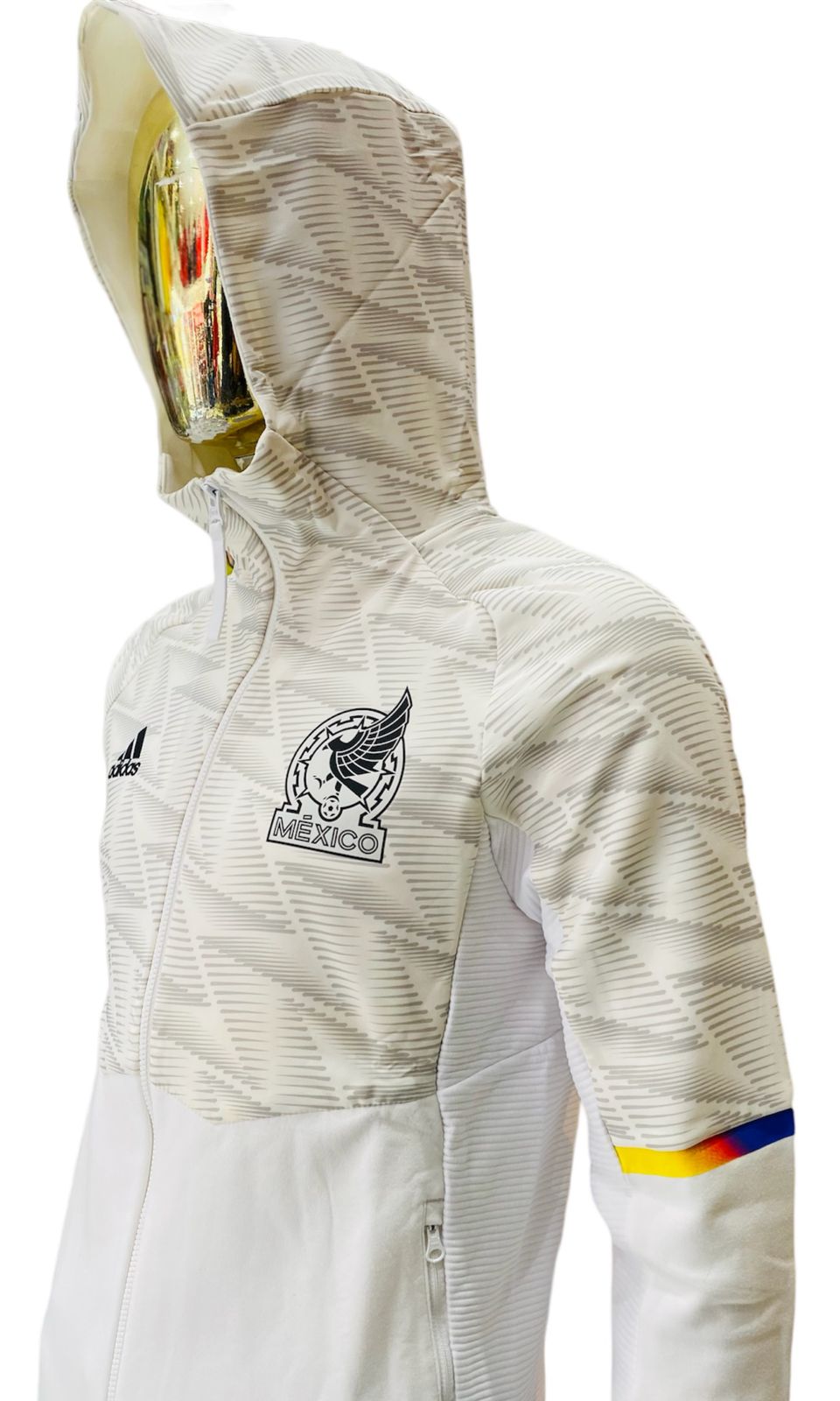 Chamarra con gorro de viaje Selección de México Caballero