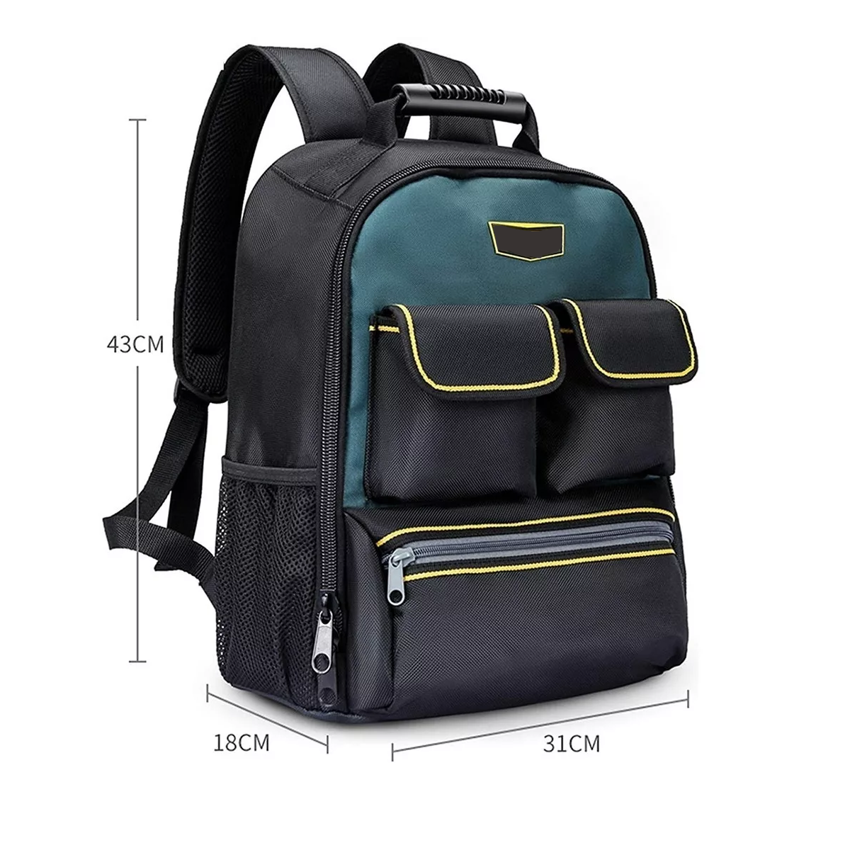 Bolsa De Herramientas Para Electricista Mochila Organizador Verde