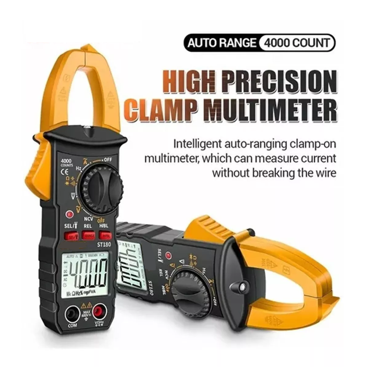 Multímetro Digital St180 Color Amarillo