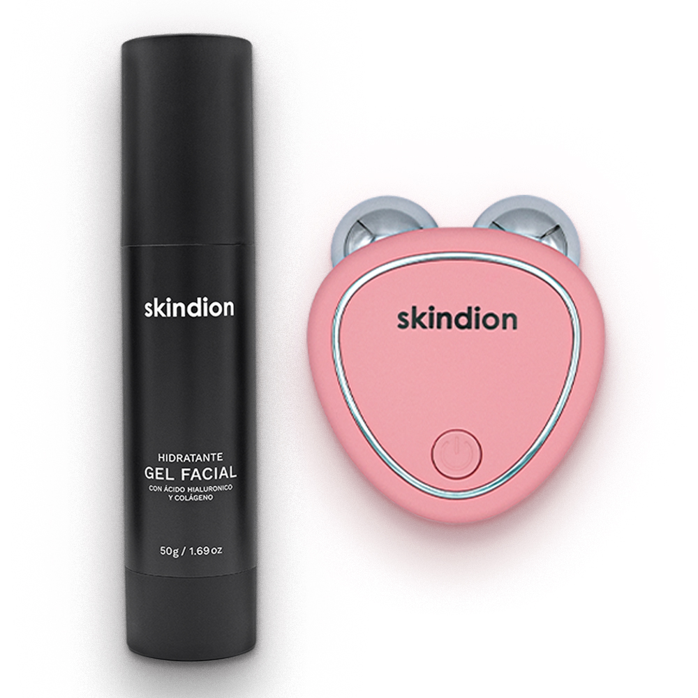 Skindion Dispositivo de Rejuvenecimiento Facial con Microcorriente Reductor de Arrugas y Tonificación Facial