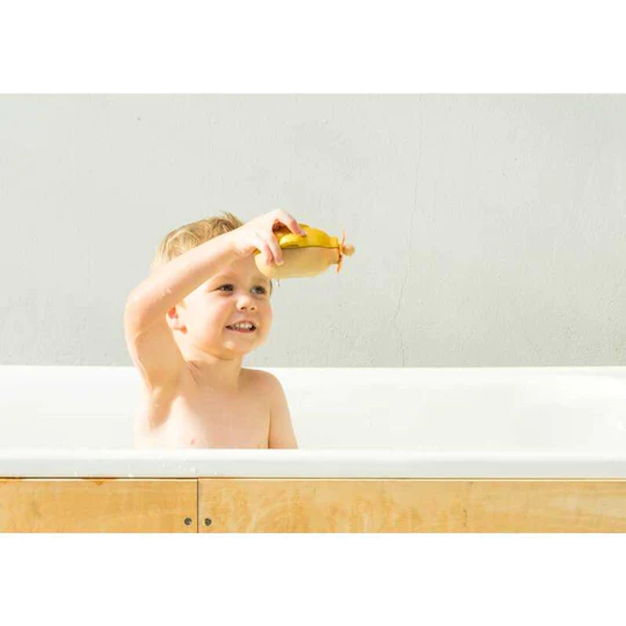 Submarino Plan Toys juguete de madera apto para bañera