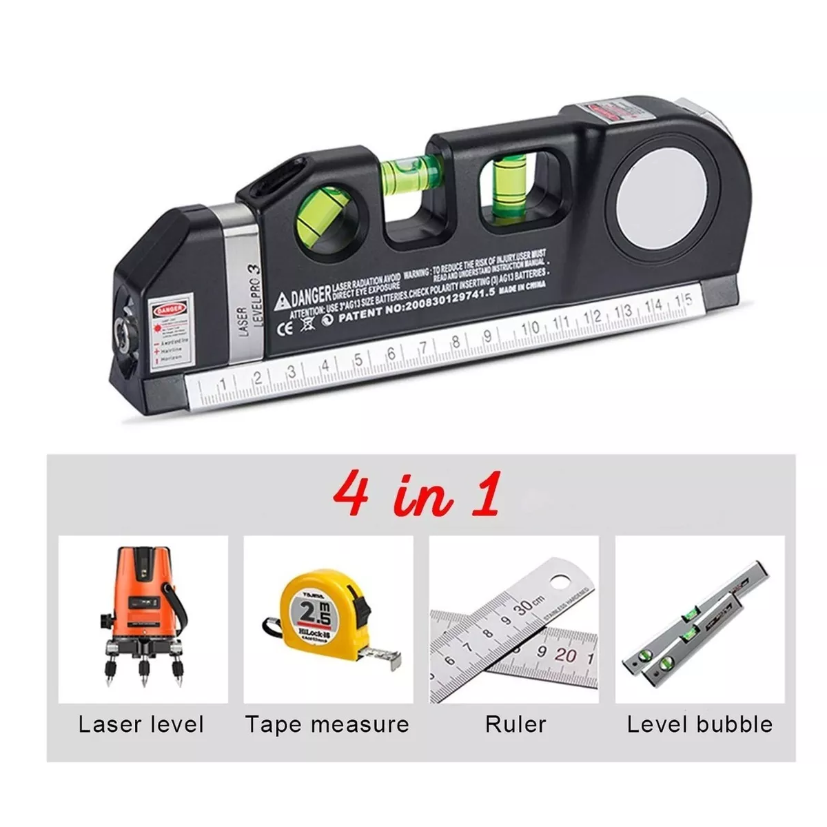 Nivel Láser Profesional Level Pro3 Etapas De Nivelacion