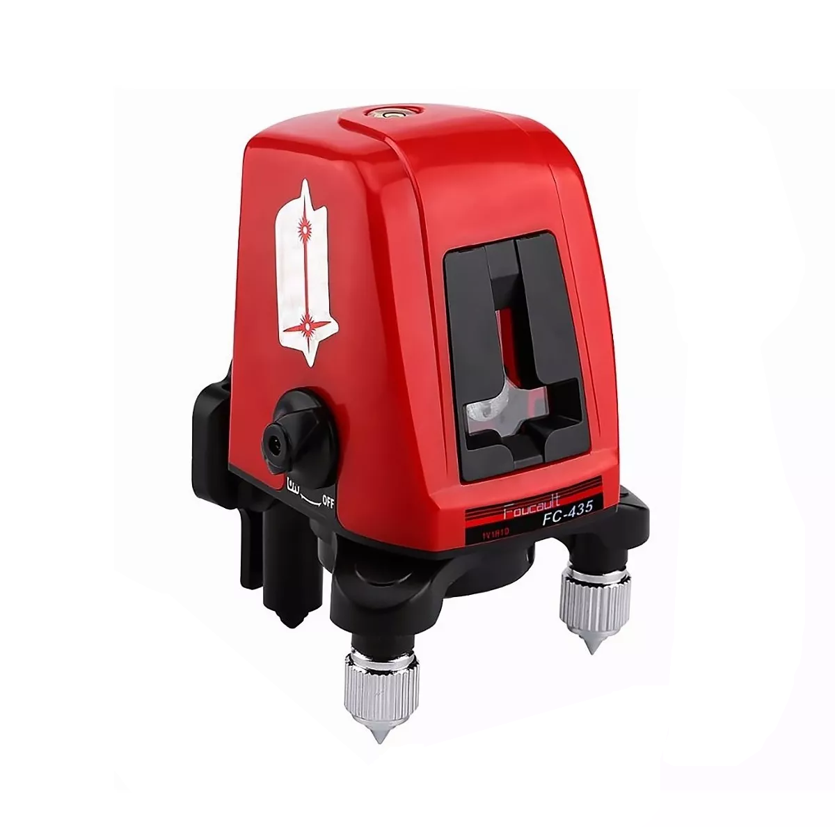 Nivel Láser Girar 360 Grados 2 Líneas Nivel 3 Autonivelante Rojo
