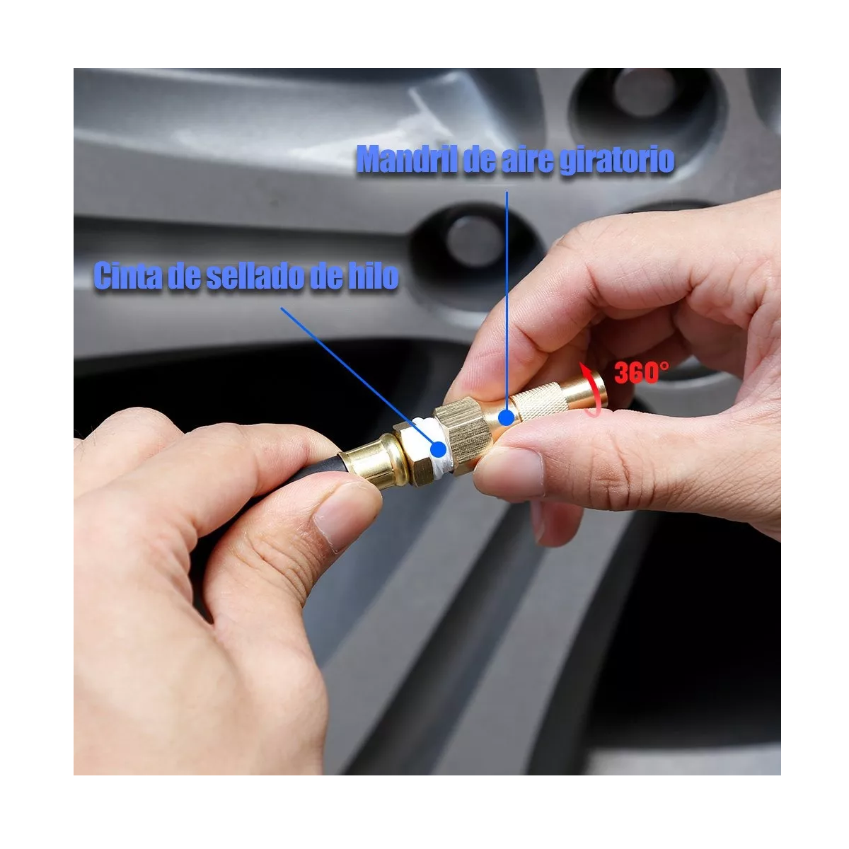 Pantalla De Barómetro Digital De Alta Precisión 0-200psi Negro