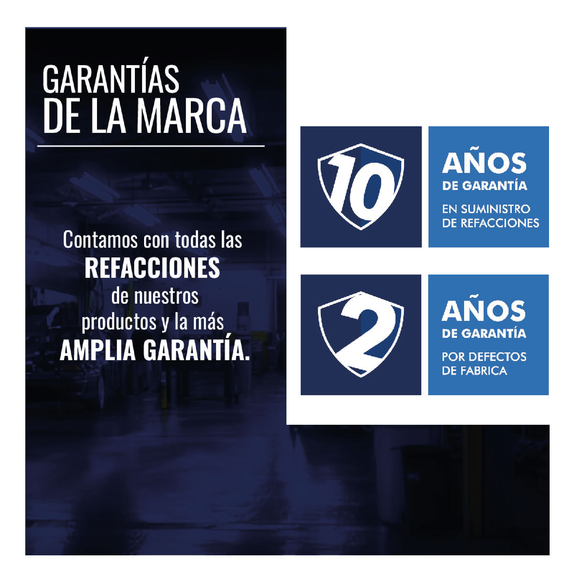 Torres para Auto Hantec de 3 toneladas azul