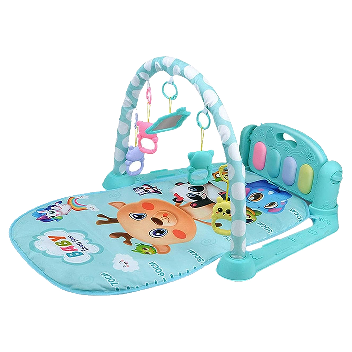 Gimnasio para Bebe Fitness Play Piano 804-A Jirafa Azul