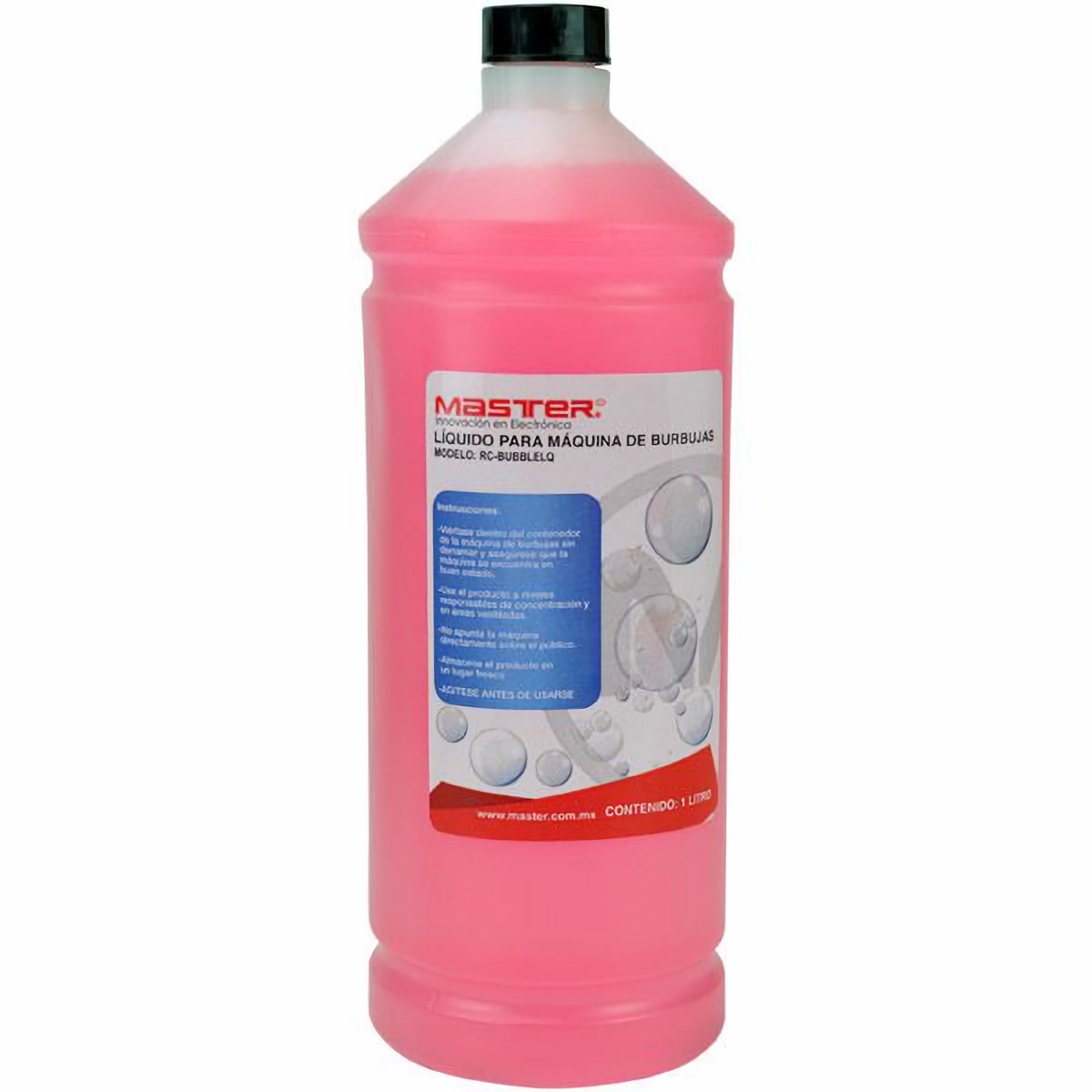 Liquido para Generar Burbujas es Compatible con Maquinas de Burbujas Master RC-BUBBLELQ