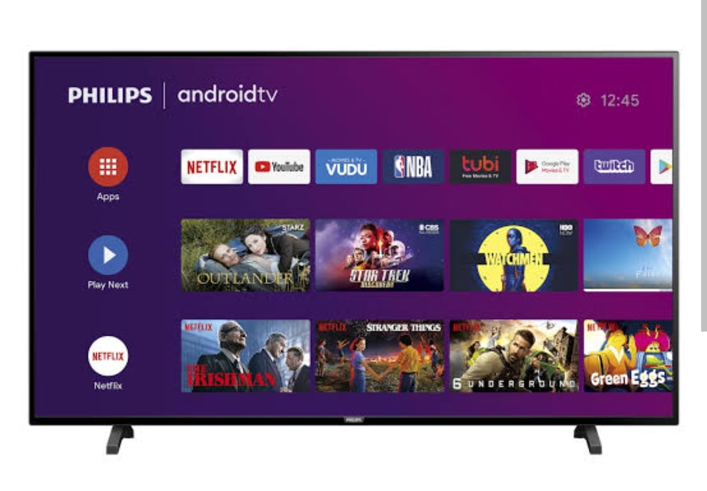 Philips 65"  Smart tv 4K Google 65PUL7552/F7