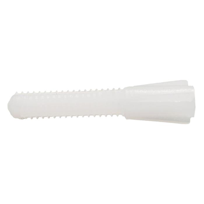 Taquete de Nylon Reforzados, MXPRS-001-15, Medida 1/4", 6,3mm, Material: Nylon Reforzado, 1Pza,, PlastiRoos