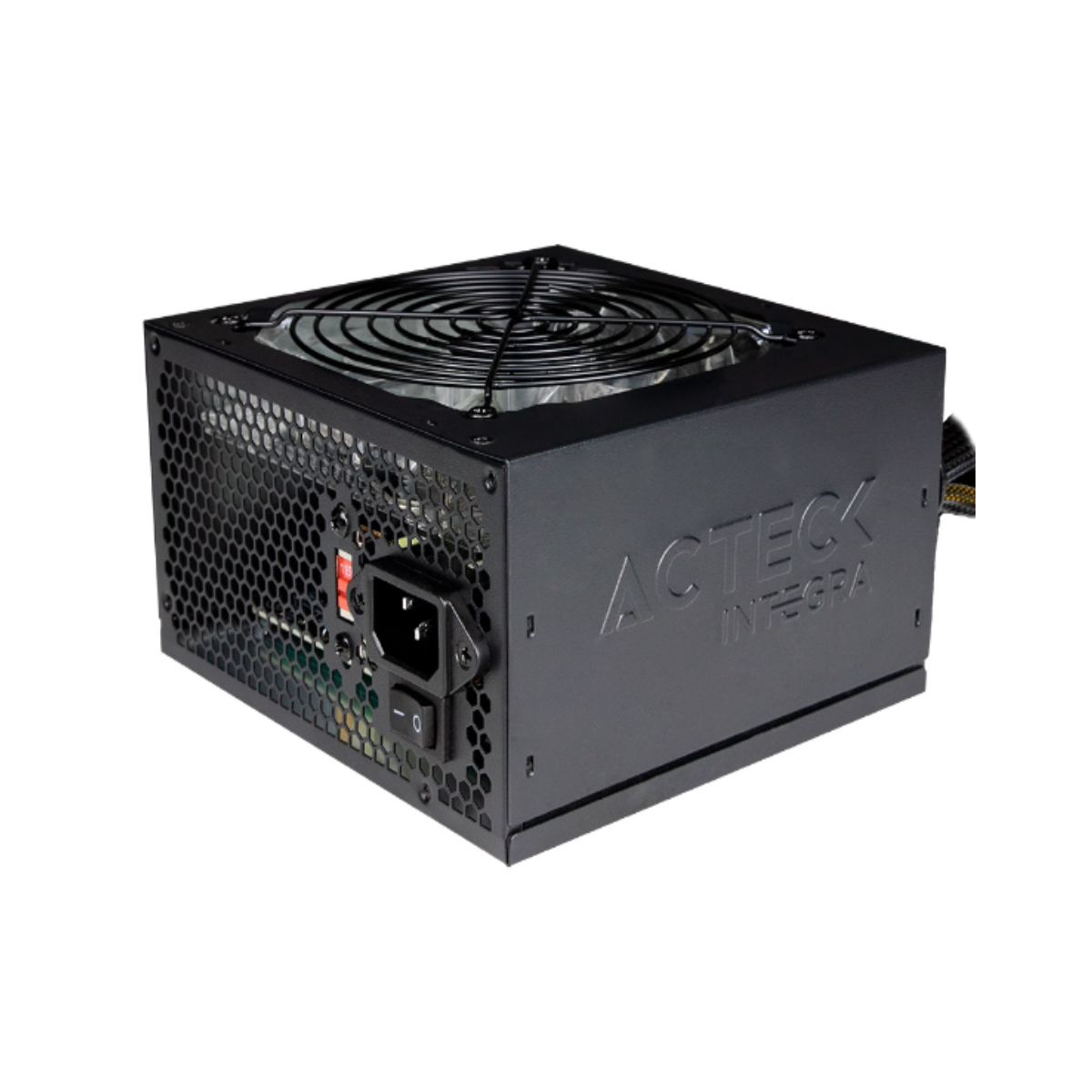 Fuente de poder acteck atx 700 w 1x20+4 pin -1xeps 4+4 -2xpcie 6+2 1xfloppy led blazar ft700