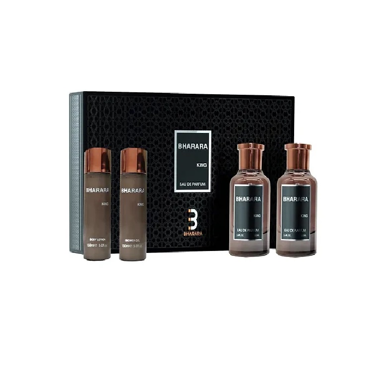 Set Bharara 4 pzs EDP/Body Lotion/After Shave/Shower Gel
