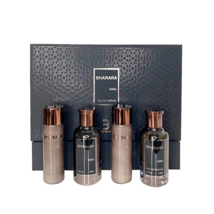 Set Bharara 4 pzs EDP/Body Lotion/After Shave/Shower Gel