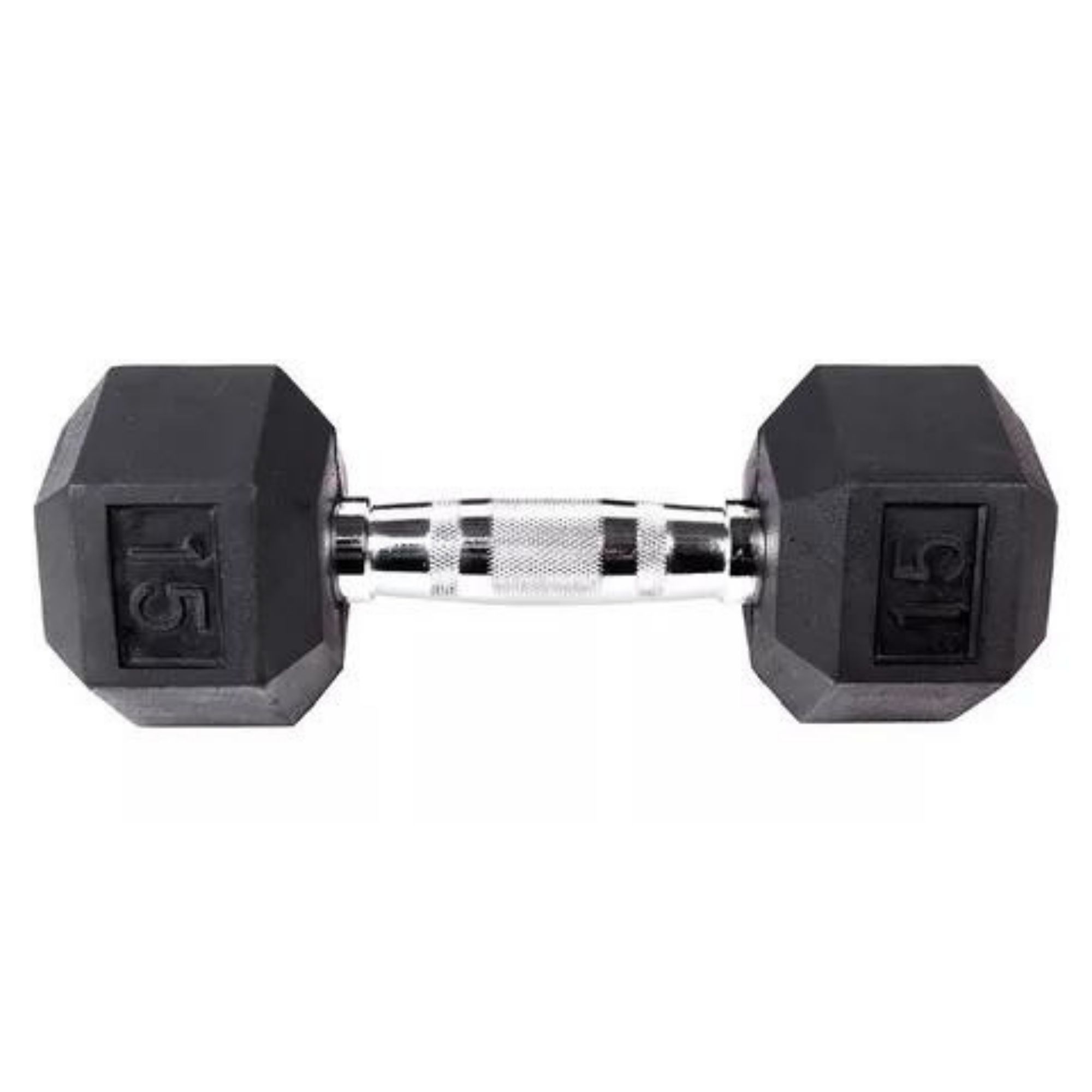 Mancuerna Hexagonal BODYFIT 15 Lb Negro