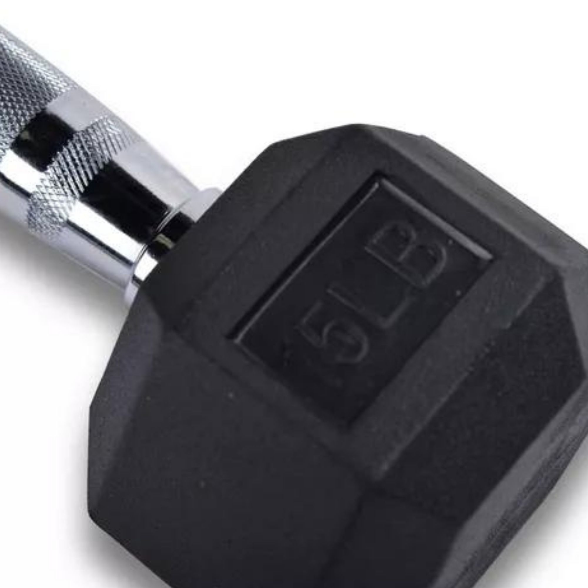 Mancuerna Hexagonal BODYFIT 15 Lb Negro