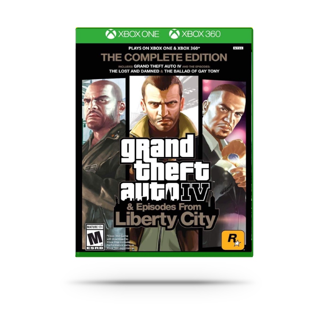 Videojuego - Grand Theft Auto IV & Episodes From Liberty City(Xbox One / Xbox 360)(Reacondicionado Grado A)