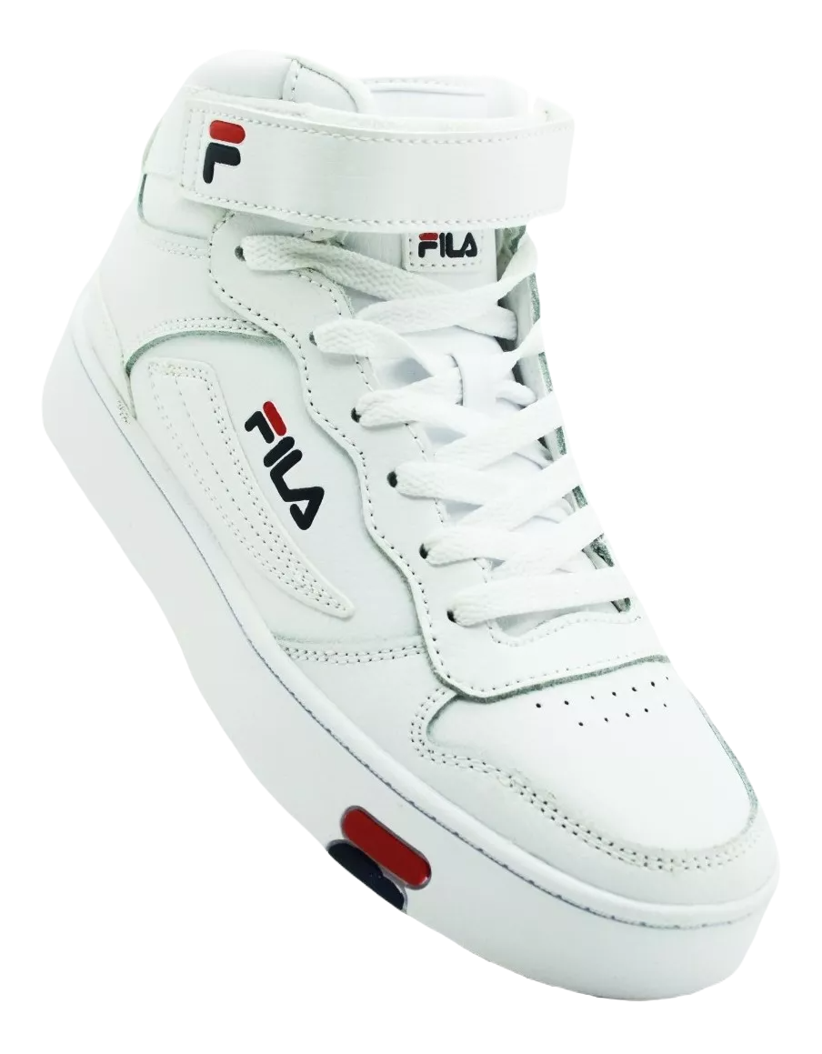 Tenis Fila Mgx 100 Mid Bota Blanco Mujer Niño 5cm01687 125