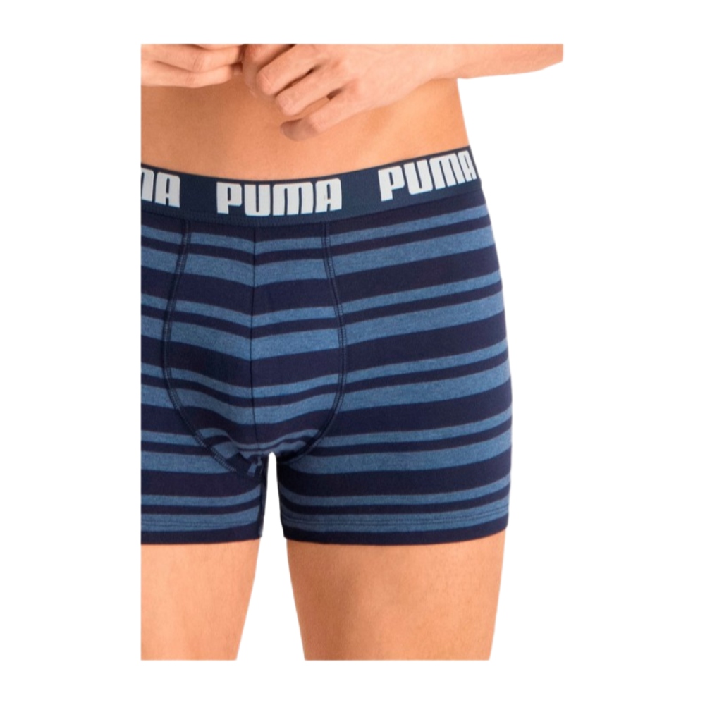 BOXER PUMA PARA HOMBRE PAQ 2 PIEZAS AZUL 907838 04