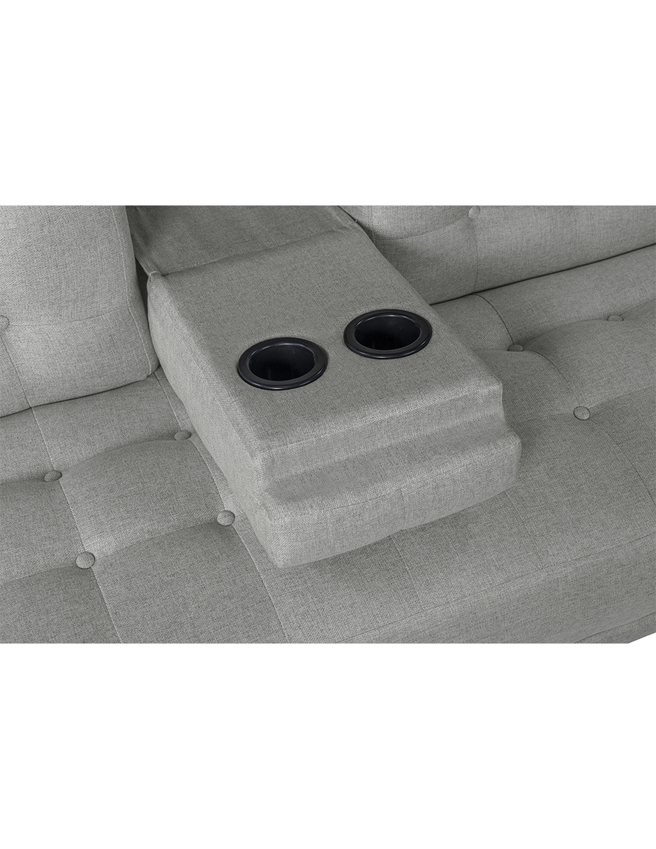 Sala modular Makora Bardo Gris Claro con Tecnología Beehive Airflex Foam