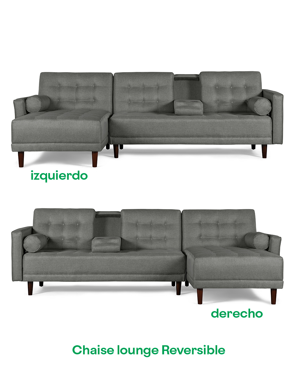 Sala modular Makora Bardo Gris Claro con Tecnología Beehive Airflex Foam