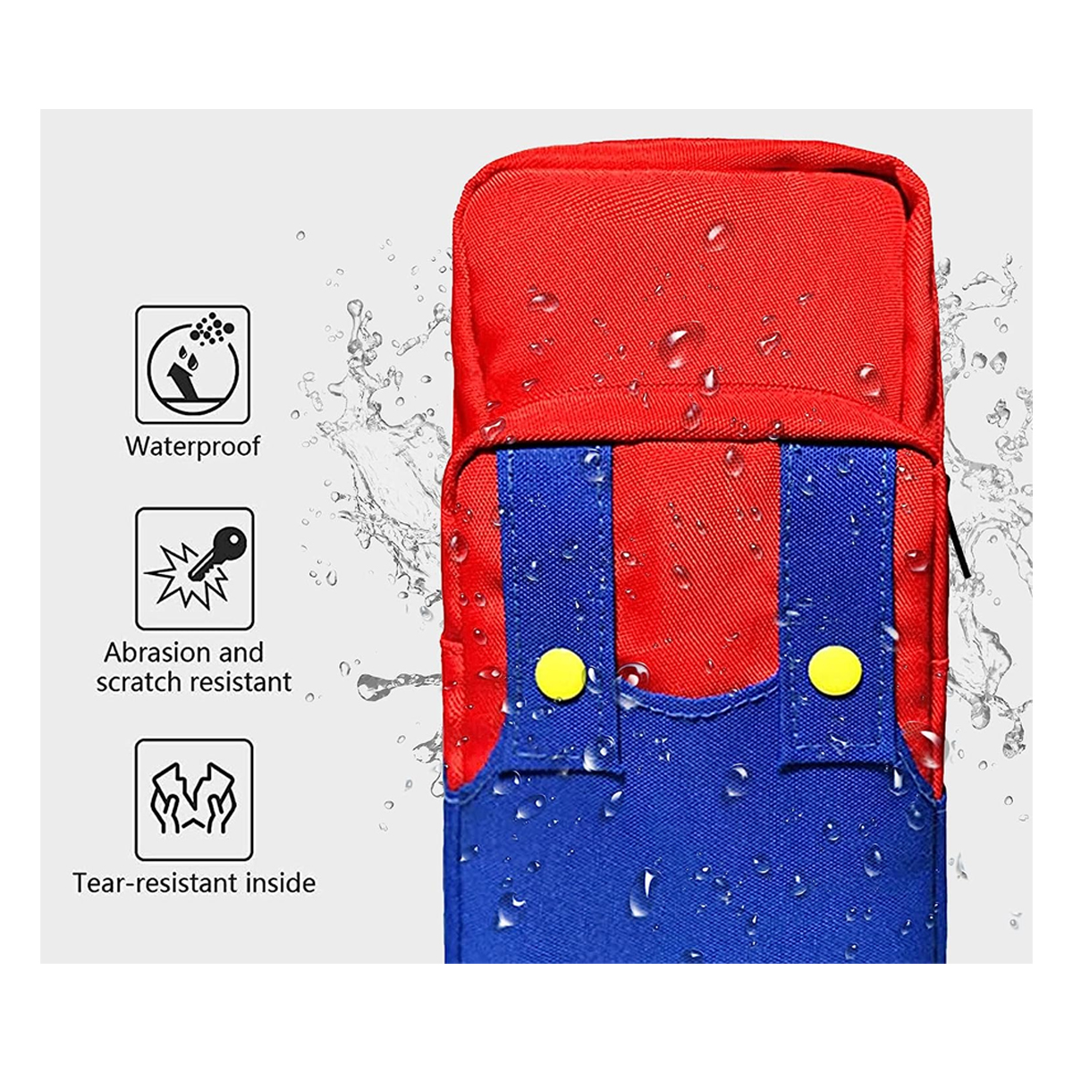 Bandolera Mario Compatible Nintendo Switch 