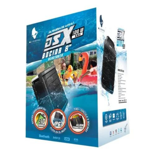 Alienpro Bocina a prueba de agua de 8" DSX