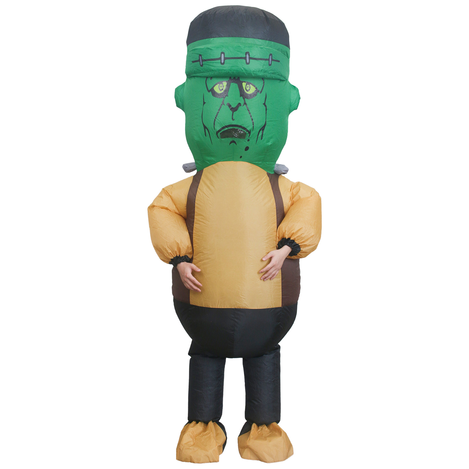  Disfraz inflable Frankestein Franky Monstruo Halloween toda ocasión.